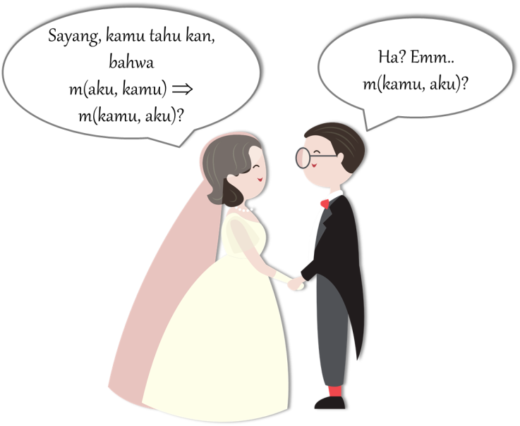 Pasangan menikah: Dialog simbolik