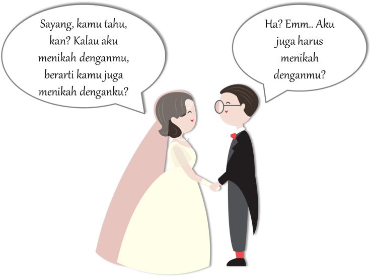 Pasangan menikah: Dialog